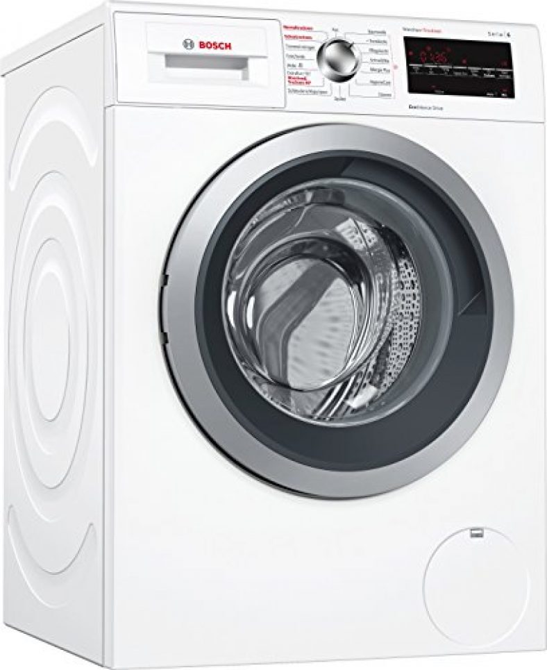 I I Bosch WVG30443 Serie 6 Waschtrockner / A / 952 kWh/Jahr / 7/4 kg / 1500 UpM / Weiß mit