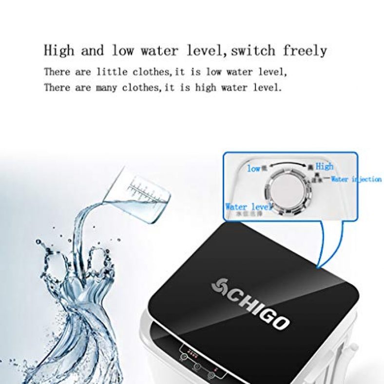 I I Mini Waschmaschine Vollautomatische Kleine Tragbare Waschmaschine 4