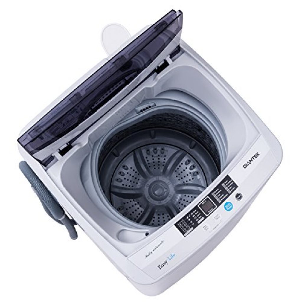 I I COSTWAY Waschmaschine Toplader, Vollautomatische Camping