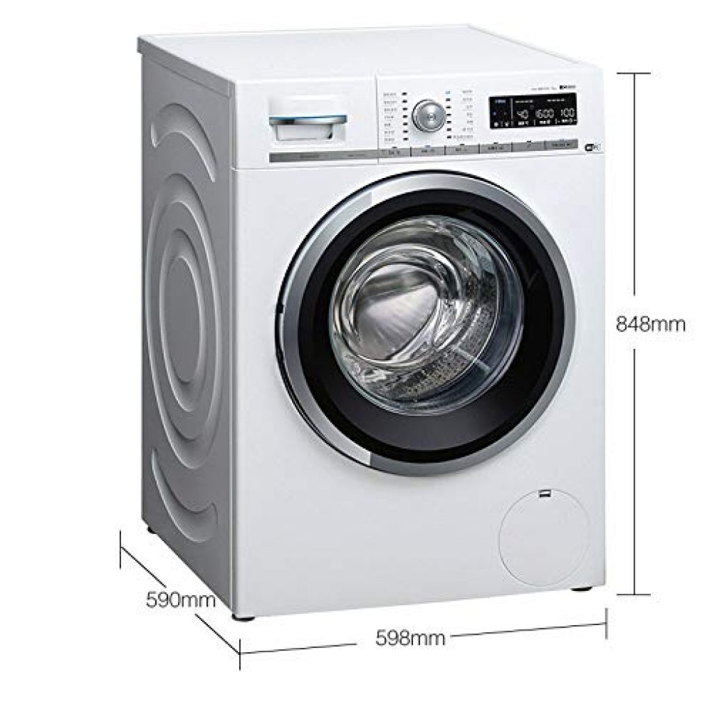I I Wäschetrockner 9 kg Trommelwaschmaschine Frequenz 1600 RPM importiert automatisch das ...