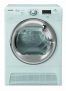 Hoover DYC 7913 NBX Kondenstrockner/B / 9 kg/Aqua-Vision-Bullauge mit optischer Füllanzeige/chrombullauge/weiß